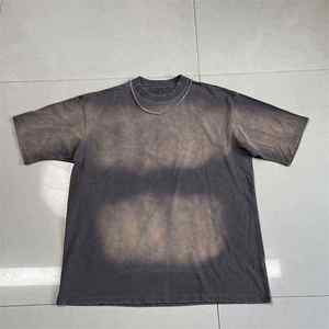 Camiseta de Hombre Transpirable con Cuello Redondo, Manga Corta, Corte Regular, Informal, Tejida, 100% Algodón, con Estampado, Acabado Lavado, Tela de 220g - Product Image 6