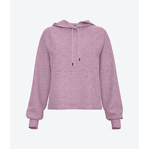 Sudadera con Capucha de Felpa Francesa Gruesa de Poliéster/Algodón, Estampada y Bordada, de Alta Calidad, para Mujer, Invierno, para Hermandades y Fraternidades - Product Image 4