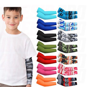 Par de Mangas Protectoras para Niños, Protección UV, Refrigerantes y de Compresión, para Niños y Niñas, para Béisbol, Fútbol, Baloncesto y Otros Deportes - Product Image 2