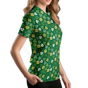 Chemises de golf pour femmes, fabriquées avec un tissu respirant et performant, offrant un confort de mouvement optimal. - Product Image 3