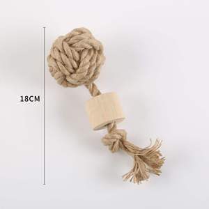 Bulk Supply Jute Rope Dog Toy – Strong Durable Natural Fiber Chew Toy for <b>Puppies</b> and Adult Dogs - Product Image 4