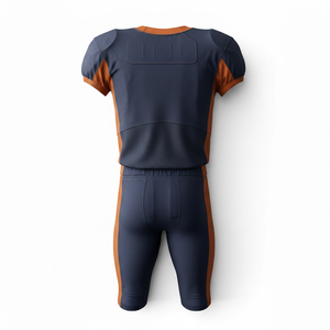 Conjunto de Uniforme de Fútbol Americano al por Mayor, Jersey de Fútbol Personalizado de Malla Premium, Pantalones de Compresión, Kit Deportivo Resistente - Product Image 3