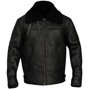B3 Aviator Bomber <b>Men</b> <b>Leather</b> <b>Jacket</b> - Product Image 1