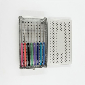 Juego de Curetas Cervicales Alemanas MIS para Cirugía de Columna Vertebral Neuroquirúrgica y Ortopédica con Caja de Almacenamiento - Product Image 4