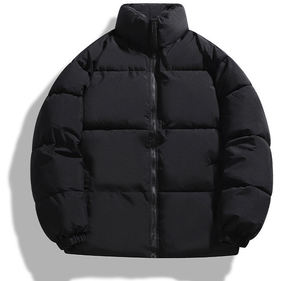 Fully Customized Men's <b>Waterproof</b> Canvas Puffer <b>Jackets</b> Polyester Wadding Filled <b>Winter</b> DDP Shipping - Product Image 4