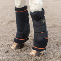 Protège-jambes équestres de luxe en néoprène respirant de haute qualité pour chevaux – Soutien des tendons et ligaments – Souples et confortables