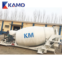 Tambour de bétonnière hydraulique pour camion de transport avec conception résistante à l'usure et déchargement fluide