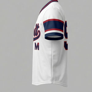 Camiseta de Béisbol Sublimada Personalizada, Diseño con Botones, Logotipo y Gráficos Personalizados, Uniformes Deportivos de Secado Rápido - Product Image 5