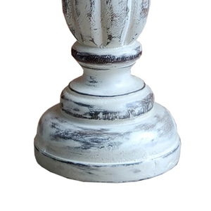 Ensemble de 3 porte-bougies en bois de qualité supérieure, faits à la main, rustiques et décoratifs, pour salon, table à manger, maison, aux prix les plus bas - Product Image 6
