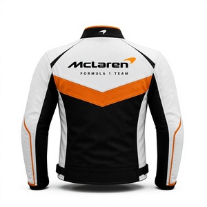 Men’s Cowhide Leather <b>Racing</b> <b>Jacket</b>/Chaqueta MotoCP Style CE Level 2 Armor Motorcycle Track Riding Protective Gear CE - Product Image 2