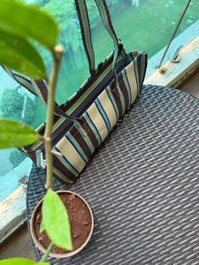 Leopard Pattern Nylon Recycled Fabric <b>Tote</b> <b>Bag</b> Reusable Shoulder Handbag Ribbon Rope Zipper Closure Custom Promotional Carry <b>Bag</b> - Product Image 3