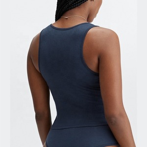 Camiseta sin Mangas para Mujer, Elegante, Material Suave y Elástico, Ideal para Entrenamiento en el Gimnasio, Yoga y Estilo de Vida Activo - Product Image 3