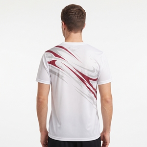 เสื้อยืดกีฬาผู้ชายแบบซับลิเมชั่น พิมพ์ลายทั้งตัว ระบายอากาศได้ดี เหมาะสำหรับการฝึกซ้อม - Product Image 6