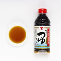 Bouillon de bonite japonais, condiment de fruits de mer, sauce NIBISHI Shikinotsuyu, bouteille de 500 ml, sauce soja