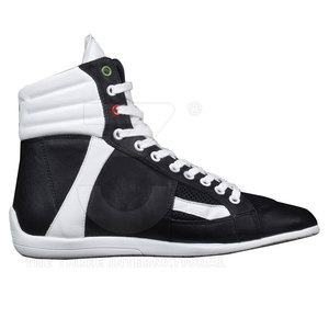 Zapatos de Boxeo Personalizados Directo de Fábrica, Hechos con Cuero Premium, Alta Calidad, Ligeros, Transpirables, con Cierre de Velcro Seguro - Product Image 2