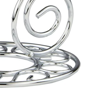 Elegant Metal Wire Hanging Fruit <b>Stand</b> Circle Shape Home Decoration Storage Basket - Product Image 6