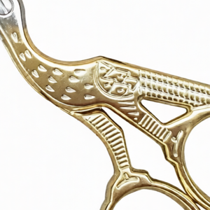 Ciseaux Stork 3,5 pouces en acier inoxydable, ciseaux à cuticules à pointe fine courbée, outil professionnel de soin des ongles - Product Image 6