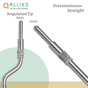 Osteótomos y raspadores manuales de acero inoxidable personalizados |   Herramientas Quirúrgicas de Osteotomía Reutilizables de Alta Calidad para Corte Óseo - Product Image 4