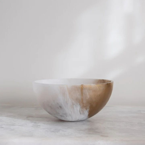 Eco-Friendly Handmade Pink Resin Bowl For Food BPA Free Polished Resin Serving Bowl For Salads & Fruit High <b>Gloss</b> Sustainable - Product Image 3