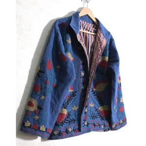 Veste bohème Suzani faite à la main pour femmes, en coton brodé, style ethnique, pour festival - Product Image 3