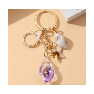 Llavero de Concha Marina Natural al por Mayor para Tiendas de Recuerdos - Product Image 3