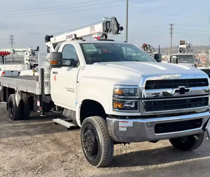 Camión de Servicio Mecánico Usado WORK READY 2022 2023 para Chevrolet 6500 RHD/LHD con Grúa Load King Stinger para Entrega Mundial - Product Image 1