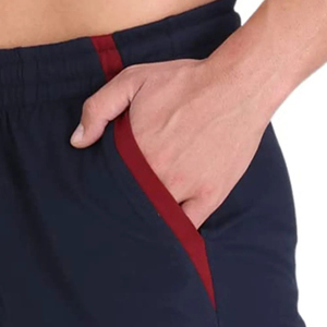 Best Price Wholesale Custom 100% Cotton Solid Men's High Street Style Breathable Quick Dry Elastic Waist Shorts - Product Image 5