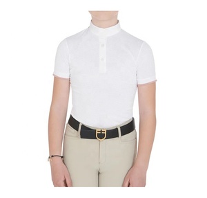 Camiseta de equitación para niños, tela suave, elástica, cómoda, transpirable, para montar a caballo. - Product Image 3