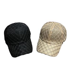 Gorra de béisbol de malla transpirable de 6 paneles, de secado rápido, con perforaciones láser, estilo europeo y americano, superventas, asequible - Product Image 1