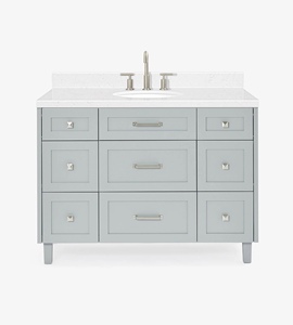 Gabinete de Baño OEM Benjamin de 48 Pulgadas con Lavabo Individual, Solo Gabinete, 4 Opciones de Acabado, Directo de Fábrica en Vietnam - Product Image 1