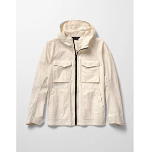 Men's for Hooded Safari <b>Jacket</b> Knitted Polyester <b>Zipper</b> Closure Multiple <b>Pockets</b> Workwear Style Windproof Spring Wear - Product Image 1