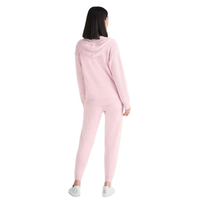 Conjunto Deportivo Rosa Claro para Mujer, Sudadera con Capucha y Pantalones Deportivos, Ropa Deportiva Informal y Cómoda de Dos Piezas, Ropa Deportiva al por Mayor para Mujer - Product Image 3