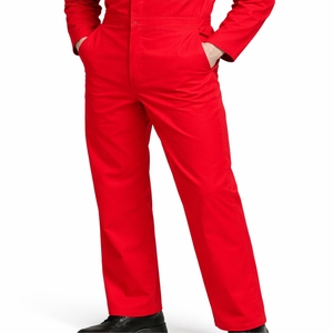 ชุดคลุมทำงานสีพื้นสำหรับผู้ชาย ชุดยูนิฟอร์มอุตสาหกรรม ทนทาน ป้องกันภัย ชุดจั๊มสูทช่างซ่อม ออกแบบได้ตามต้องการ ชุดทำงานสำหรับผู้ชาย - Product Image 5