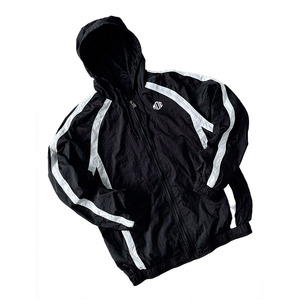 Wholesale Women's Reflective Stripe Windbreaker <b>Jacket</b> Lightweight Hooded <b>Running</b> Fitness Outerwear Custom Logo <b>jacket</b> for <b>men</b> - Product Image 4