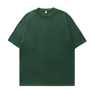 T-shirt basique à manches courtes et col rond en coton 100% de 200 g, couleur unie, avec broderie de logo personnalisée, fabrication OEM par l'usine BD en Chine - Product Image 3