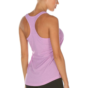 Camiseta sin mangas de mezcla de algodón para mujer, cómoda, básica, informal, suave, elástica, para el día a día, a la moda - Product Image 1