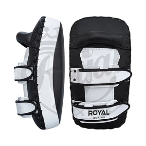 Best Quality Top Selling Wholesale Thai Kick Pads Leather Pakistan Made High Quality Kick pads - Product Image 6