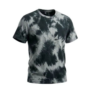 เสื้อยืดโอเวอร์ไซส์ทรงหลวมสไตล์วินเทจ ย้อมสีแบบแอซิดวอช ผ้าคอตตอนหนา ทรงดรอปไหล่ สตรีทแวร์ รับผลิตแบบ OEM เสื้อยืดทรงบ็อกซี่ ผ้าคอตตอนหนา - Product Image 3