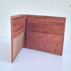 Portefeuille pour homme en cuir véritable, protection RFID, cuir de qualité supérieure - Product Image 1