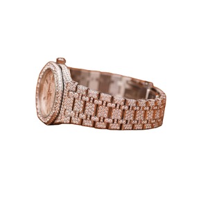 Nuevo Reloj de Pulsera de Lujo para Hombre, Estilo Hip Hop, Esfera de Alta Calidad, Diamantes Moissanite Personalizados, Diseño Clásico Completamente Cubierto de Diamantes - Product Image 3