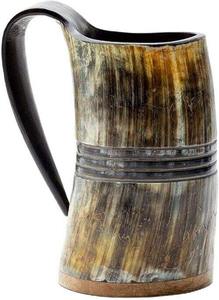 Jarra Artesanal de Cuerno Natural, Hecha a Mano, Estilo Rústico, para Cerveza o Café, Regalo Único para el Hogar o Bar - Product Image 6