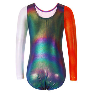 New Style Custom Made Acrobatic Gymnastics Uniform Long Sleeves Women Acrobatic Gymnastics Uniform - Product Image 2