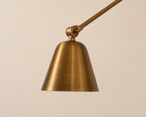 Applique murale en laiton à bras réglable, lumière géométrique moderne pour décoration intérieure de salon - Product Image 3
