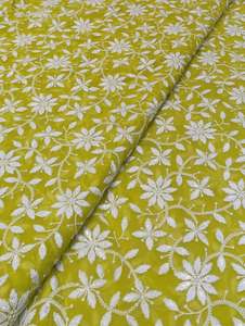 Wholesale Sequin Embroidery Fabric Export Quality <b>Mesh</b> <b>Net</b> Garment Textile For Importers And Bulk Buyers - Product Image 3