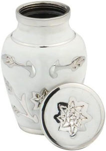 Decorative Stainless Steel Modern Eco-Friendly Pet Cremation Urns <b>for</b> Dog <b>Ashes</b> Small Funeral Supplies Wholesale - Product Image 3