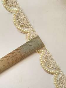 Tissu en tulle doux brodé de dentelle lavable et écologique, personnalisable en couleur, pour garnitures de mode - Vente en gros - Product Image 6