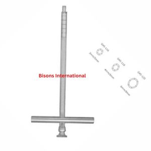 BISONS Taladro de trepanación ósea dental al por mayor, tamaño 7, cortador de trepanación para implantes quirúrgicos, acero inoxidable - Product Image 2