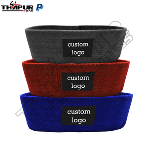 2025 High Quality Manufacturer Custom Logo Woman Hip Circle Booty Exercise Resistance Bands Polyester Set Home Seniors Polybag - Product Image 1