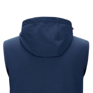 เสื้อกั๊กผู้ชายแบบไม่มีแขน ผ้าโพลีเอสเตอร์ กันลม สวมใส่สบายๆ สำหรับฤดูหนาวและฤดูใบไม้ร่วง ความยาวปกติ - Product Image 5