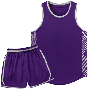 Ensemble léger de maillot et short de basket-ball pour femmes, uniforme de basket-ball pour équipe féminine à séchage rapide, tenue d'entraînement sportive sans manches - Product Image 2